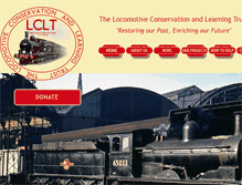 Tablet Screenshot of lclt.org.uk